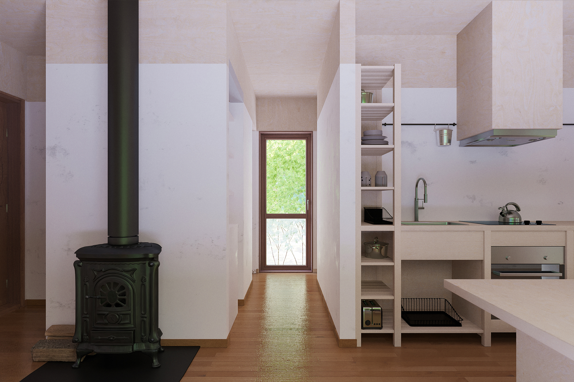 Cabin - Livingroom