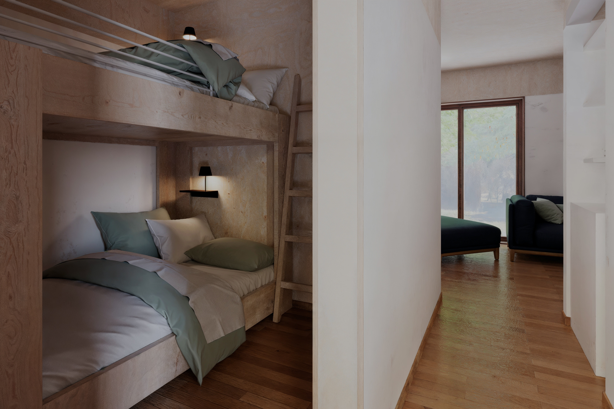 Cabin - Bedroom