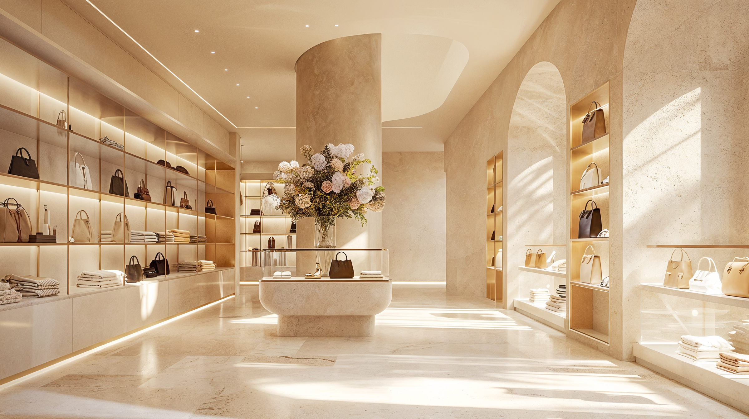Mediterranean Luxury Boutique — Concept